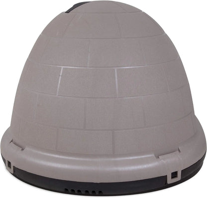 Petmate Indigo Dog House (Igloo Dog House, Made in USA with 90% Recycled Materials, All Weather Protection Pet Shelter) for XL Dogs 90 to 125 pounds, Made in USA