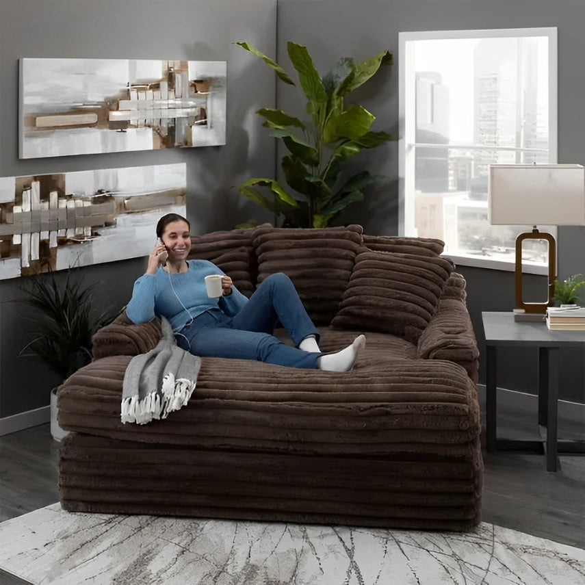 Nestle Recliner With Dual Cupholders And Charging Ports